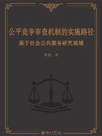 《公平竞争审查机制的实施路径：基于社会公共服务研究视域》-翟巍