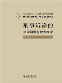 《刑事诉讼的中国问题与地方经验》-王彪