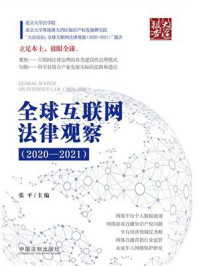《全球互联网法律观察（2020—2021）》-张平
