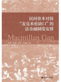 《民间资本对接“麦克米伦缺口”的法金融制度安排》-李阳