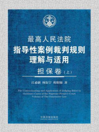 《最高人民法院指导性案例裁判规则理解与适用·担保卷（上册）》-江必新