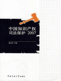 《中国知识产权司法保护 2007》-蒋志培