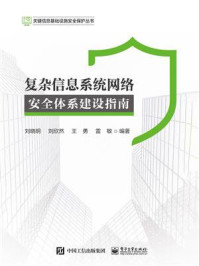 《复杂信息系统网络安全体系建设指南》-刘晓明