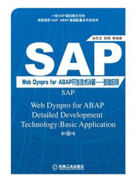 《SAP Web Dynpro for ABAP开发技术详解：基础应用》-孙东文