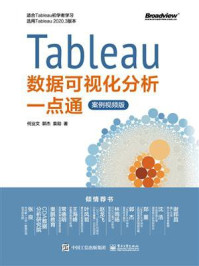 《Tableau数据可视化分析一点通（案例视频版）》-何业文