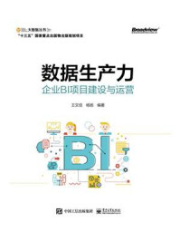 《数据生产力：企业BI项目建设与运营》-王文信