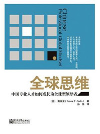 《全球思维——中国专业人才如何成长为全球型领导者》-高润至