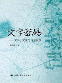 《文字密码：文字、文化与诗意漫谈》-谢艳明