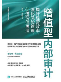 《增值型内部审计：提升经营效率、强化风险管理、促进价值再造》-周平