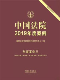 《中国法院2019年度案例：刑事案例三（侵犯公民人身权利、民主权利罪、侵犯财产罪）》-国家法官学院案例开发研究中心