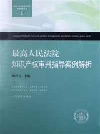 《最高人民法院知识产权审判指导案例解析》-陶凯元