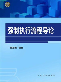 《强制执行流程导论：兼论走出“案件累积—清理—再累积—再清理”怪圈》-董振国