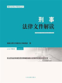 《刑事法律文件解读（2020年第4辑 总第178辑）》-最新法律文件解读丛书编选组