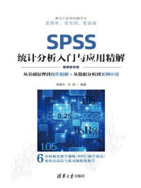 《SPSS统计分析入门与应用精解（视频教学版）》-杨维忠