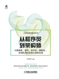 《从程序员到架构师：大数据量、缓存、高并发、微服务、多团队协同等核心场景实战》-王伟杰