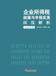 《企业所得税政策与申报实务深度解析（2020年版）》-陈玉琢