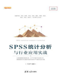 《SPSS统计分析与行业应用实战》-王国平