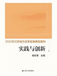 《实践与创新：2022 年江苏地方改革发展典型案例》-胡志军