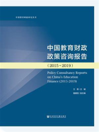 《中国教育财政政策咨询报告（2015～2019）》-王蓉