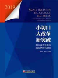 《小切口 大改革 新突破：地方改革创新实践案例研究（2019）》-潘治宏