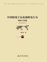 《中国情境下企业战略化行为：理论与实践》-潘安成