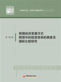 《我国经济发展方式转型中的投资效率的测度及国际比较研究》-雷辉