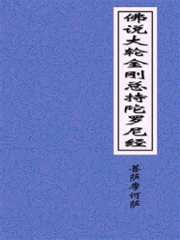 《佛说大轮金刚总持陀罗尼经》-金刚藏菩萨摩诃萨