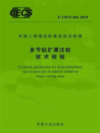 《多节钻扩灌注桩技术规程（T.CECS 601-2019）》-北京荣创岩土工程股份有限公司