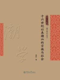 《潮学研究丛书·十六世纪以来潮汕的宗族与社会》-黄挺 著