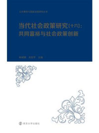 《当代社会政策研究[十六]》-林闽钢