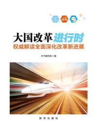 《大国改革进行时：权威解读全面深化改革新进展》-《大国改革进行时》编写组