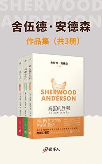 《舍伍德·安德森作品集》共三册/美国现代文学先驱教父