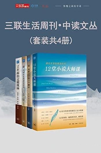 《三联生活周刊·中读文丛》套装共4册/新知三联书店出版