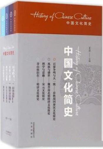 《中国文化简史》[全四册]王立/古代文化历史类普及读物