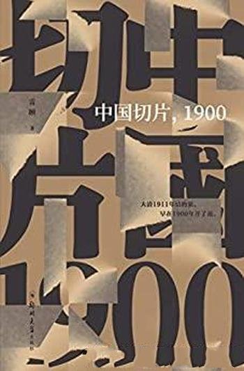 《中国切片，1900》雷颐/统治者到官僚到商人和底层民众