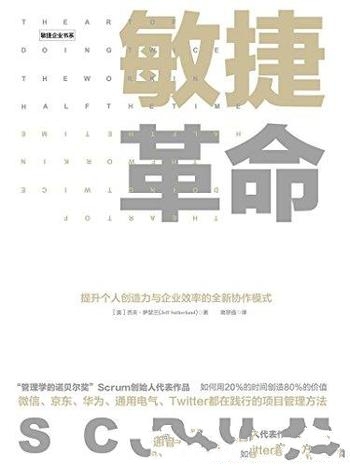 《敏捷革命》/提升个人创造力与企业效率的全新协作模式