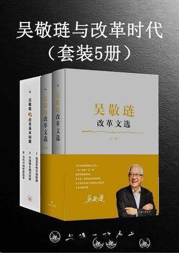 《吴敬琏与改革时代》套装5册/讨论中国发展的基本问题