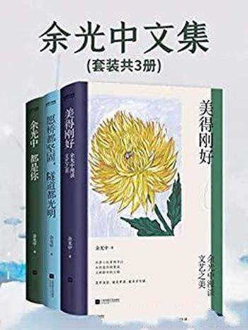 《余光中文集》套装共三册/好的纪念，是再读一遍余光中