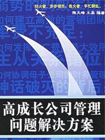 《高成长公司管理问题解决方案》-陈天峰,王晶